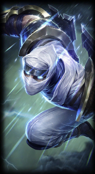Shockblade Zed loading screen art