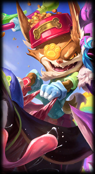 Kibble-Head Kled loading screen art