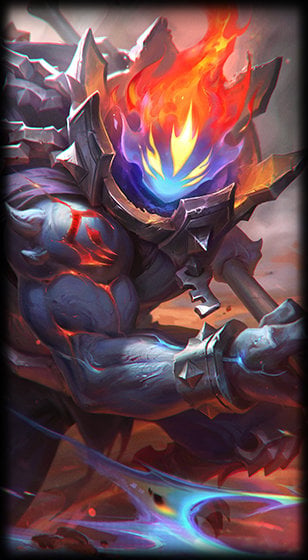 Prestige Magma Chamber Jax loading screen art