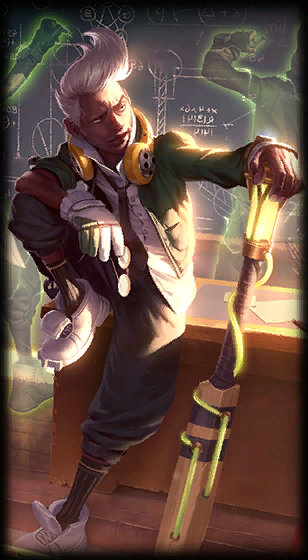 Academy Ekko loading screen art