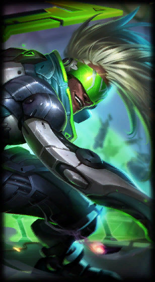 PROJECT: Ekko loading screen art