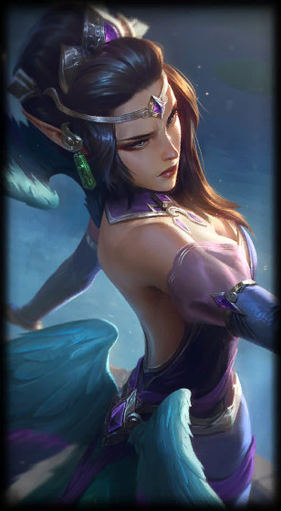 Majestic Empress Morgana loading screen art