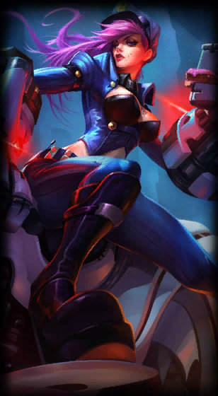 Officer Vi loading screen art