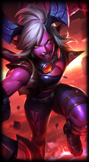 Demon Vi loading screen art