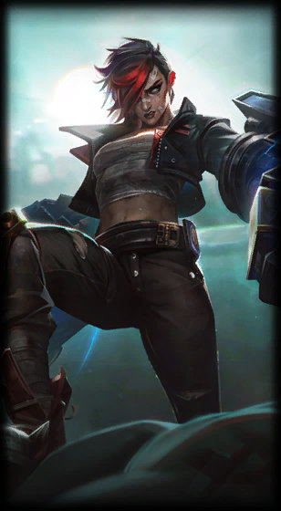 Arcane Brawler Vi splash art
