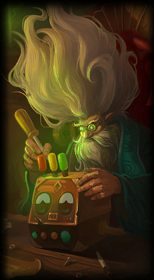 Time Machine Zilean loading screen art
