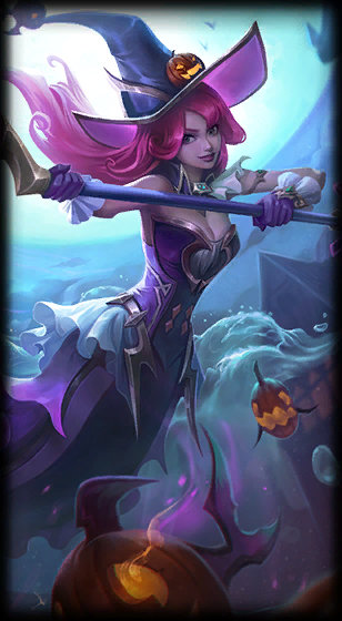 Bewitching Nami loading screen art