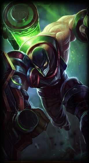 Augmented Singed loading screen art