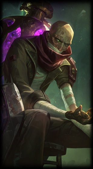 Arcane Shimmer Lab Singed splash art