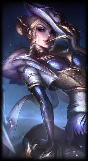 Prestige High Noon Evelynn loading screen art