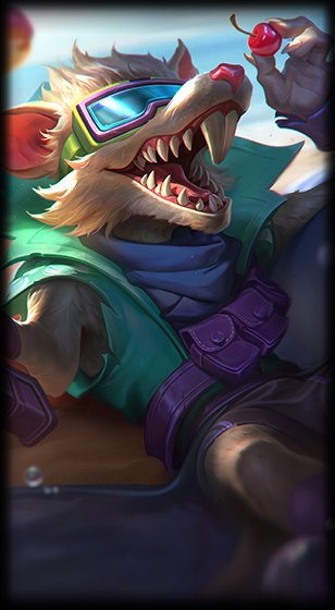 Pool Party Twitch loading screen art