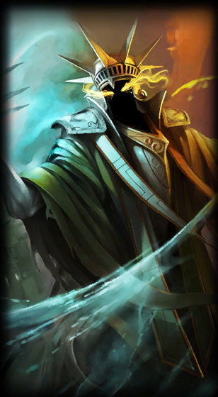 Statue of Karthus loading screen art