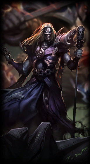Pentakill Karthus splash art