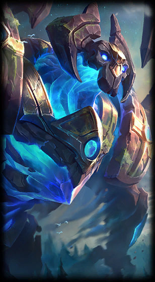 Enchanted Galio loading screen art