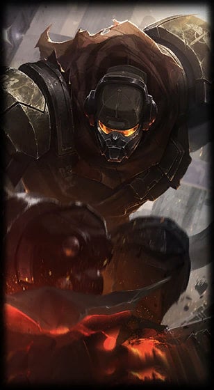 Commando Galio loading screen art
