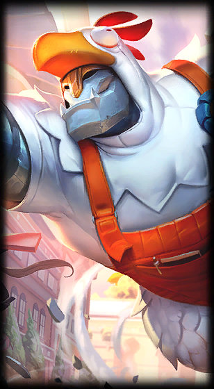 Birdio (Galio) loading screen art
