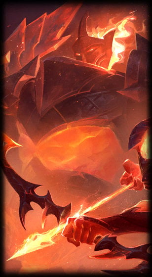 Infernal Galio loading screen art