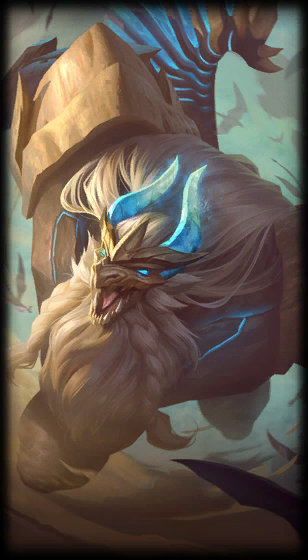 Dragon Guardian Galio loading screen art