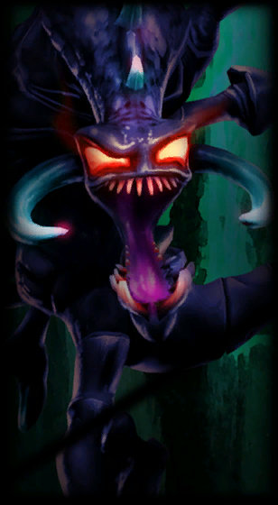Nightmare Cho'Gath loading screen art
