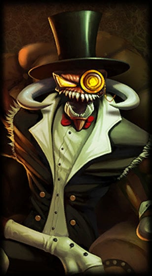 Gentleman Cho'Gath loading screen art