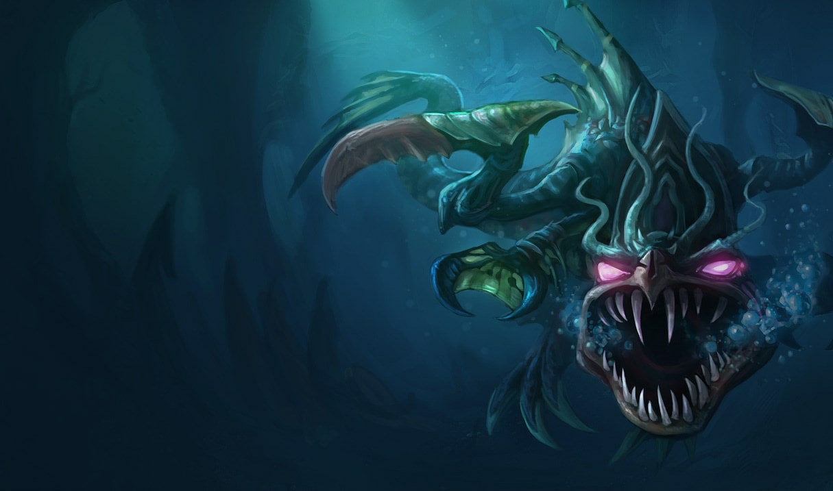 Loch Ness Cho'Gath splash art