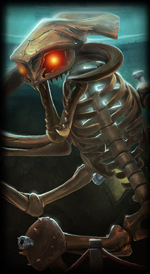 Jurassic Cho'Gath loading screen art