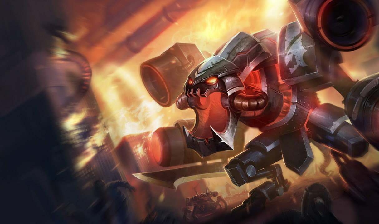 Battlecast Prime Cho'Gath splash art