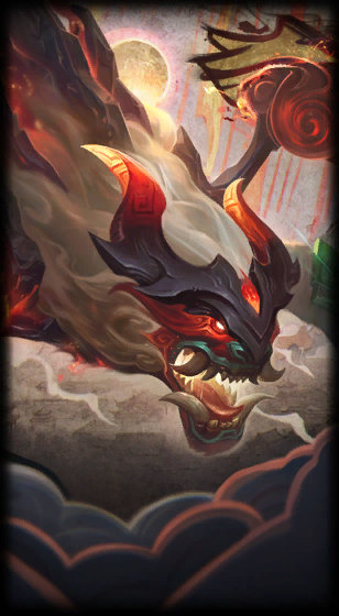 Shan Hai Scrolls Cho'Gath loading screen art