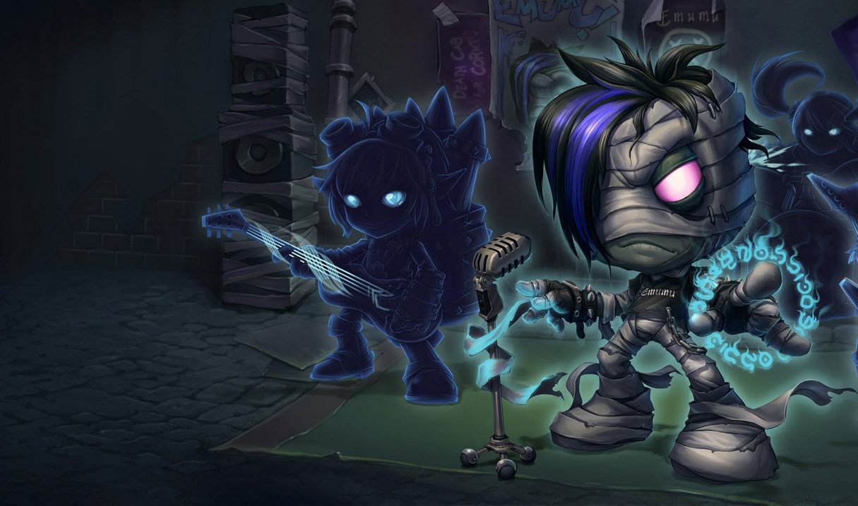 Emumu (Amumu) splash art