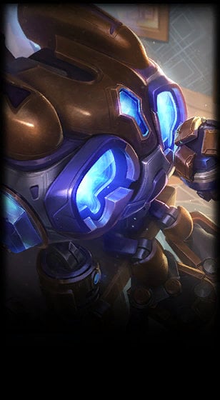 Hextech Amumu loading screen art