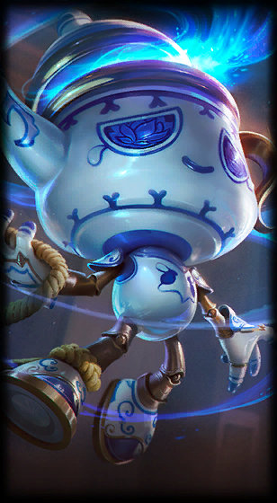 Porcelain Amumu loading screen art