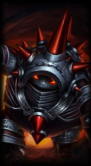 Chrome Rammus loading screen art