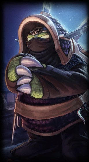 Ninja Rammus loading screen art