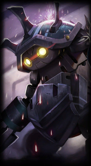 Full Metal Rammus loading screen art