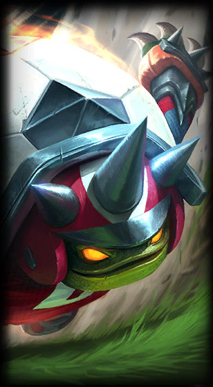 Sweeper Rammus loading screen art