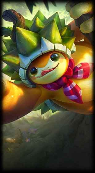 Durian Defender Rammus loading screen art