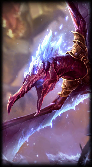 Prehistoric Anivia loading screen art
