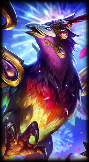 Festival Queen Anivia loading screen art