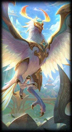 Divine Phoenix Anivia loading screen art