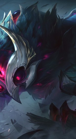 Old God Anivia loading screen art