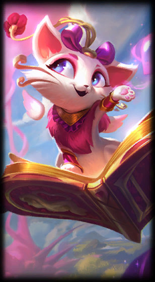Heartseeker Yuumi loading screen art