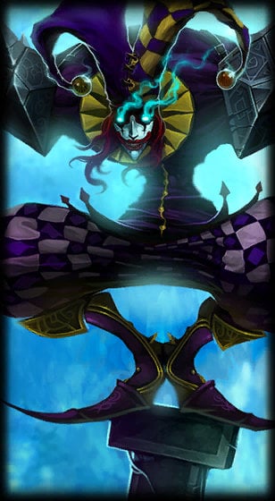 Royal Shaco loading screen art