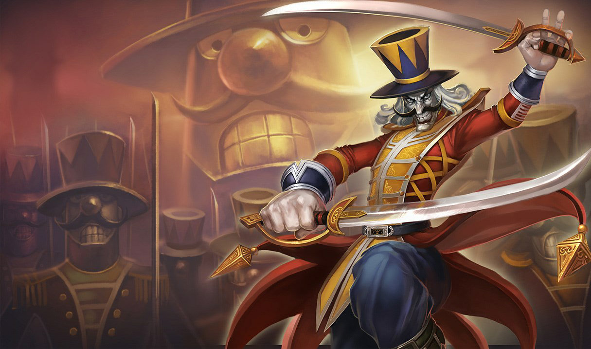 Nutcracko (Shaco) splash art
