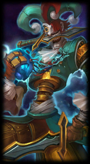 Workshop Shaco loading screen art