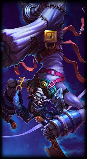 Asylum Shaco loading screen art
