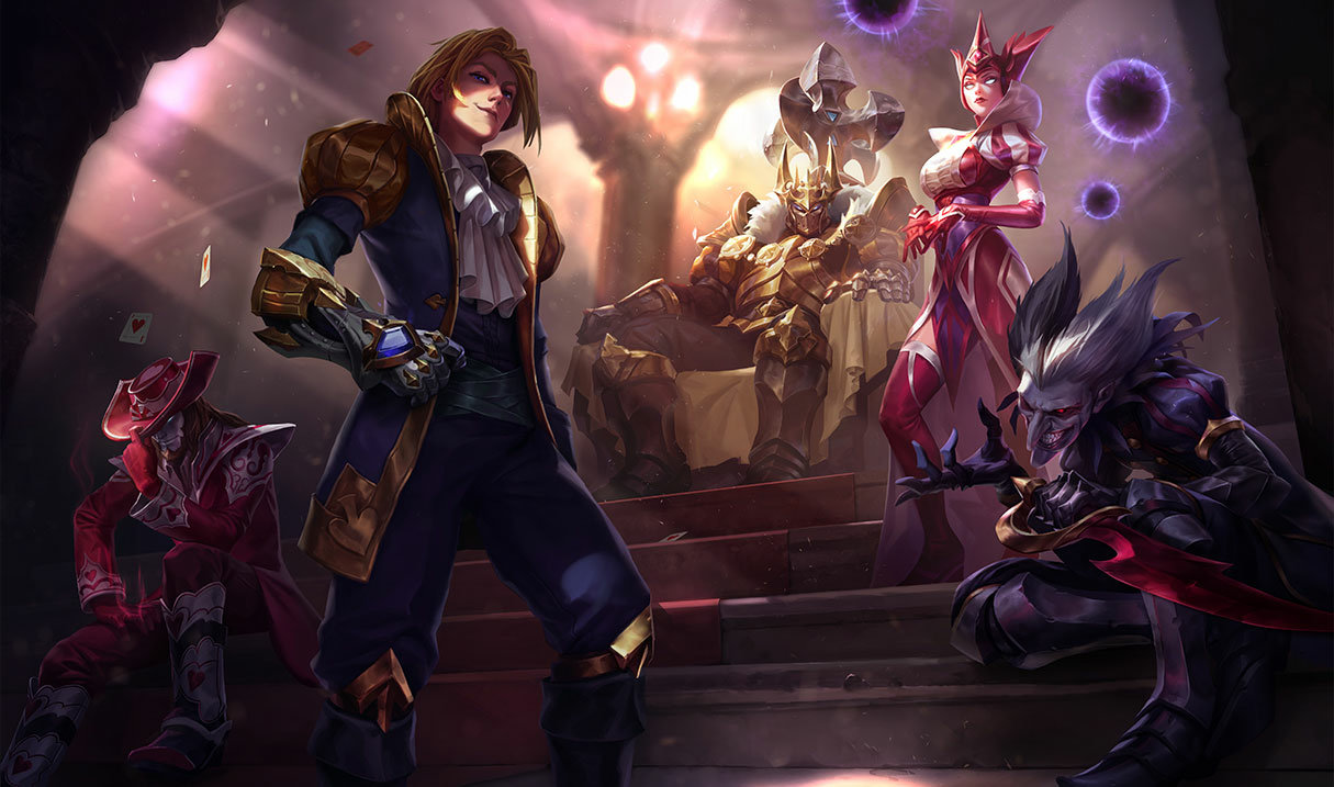 Wild Card Shaco splash art