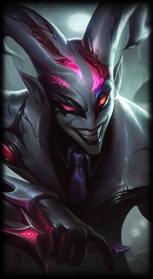 Crime City Nightmare Shaco loading screen art