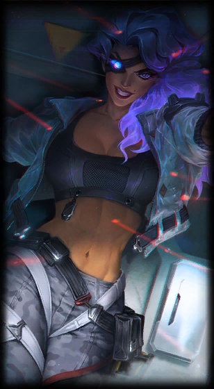 PsyOps Samira loading screen art