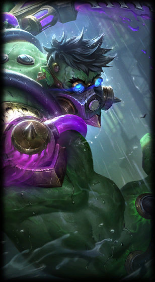 Toxic Dr. Mundo loading screen art