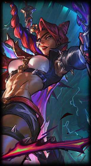 Soul Fighter Samira splash art